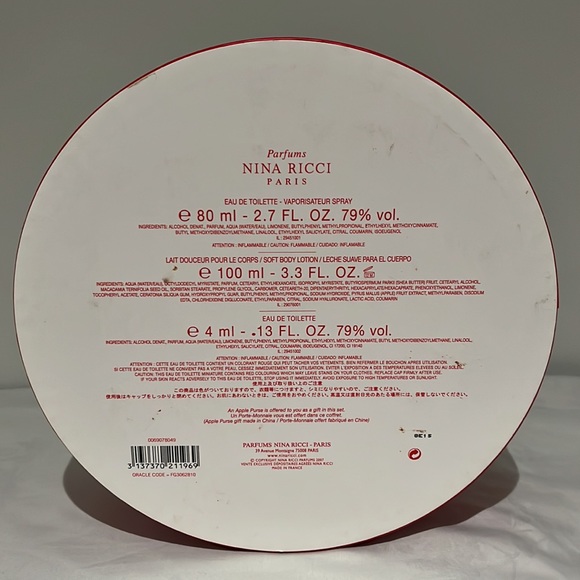 Nina Ricci Paper Parfum Round Box - Picture 6 of 13